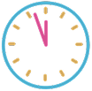24-hour clock graphic